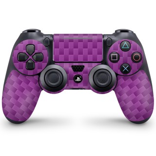 Playstation 4 Controller Skin Carbon Paars - 1