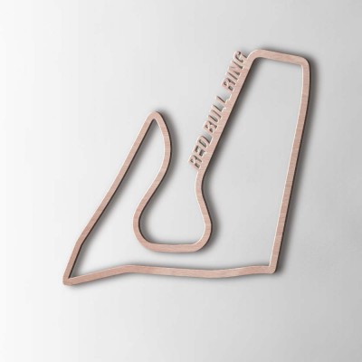 Wanddecoratie | Circuit Redbull Ring | Hout - 2