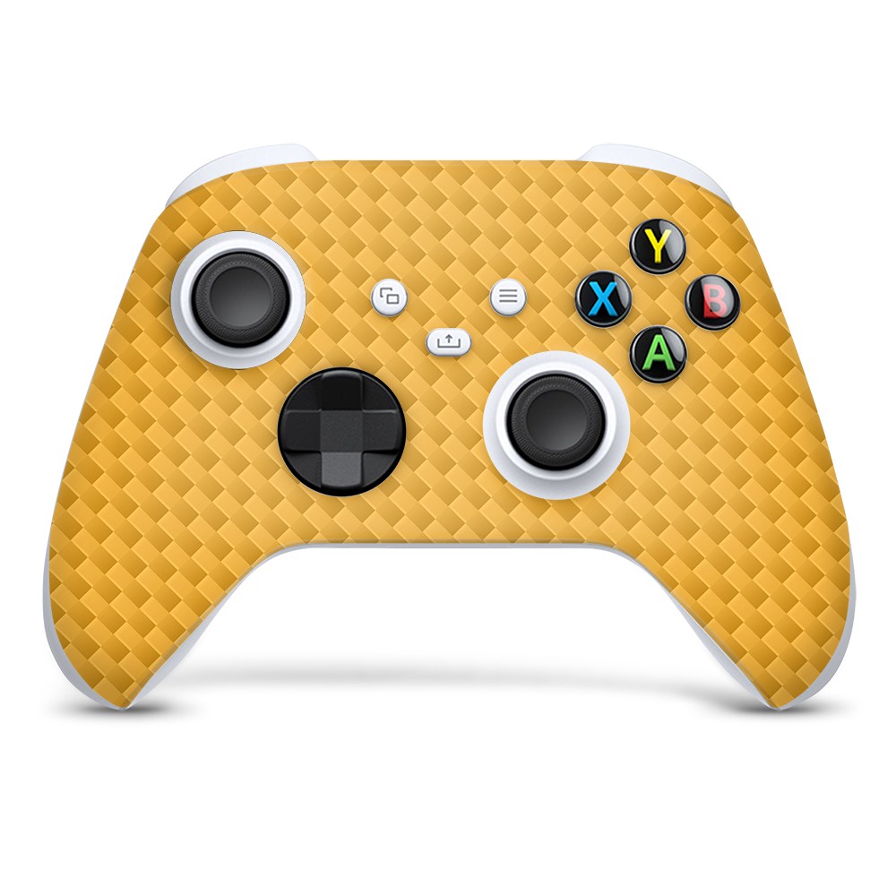 Xbox Series X Controller Skin Carbon Oranje - 1