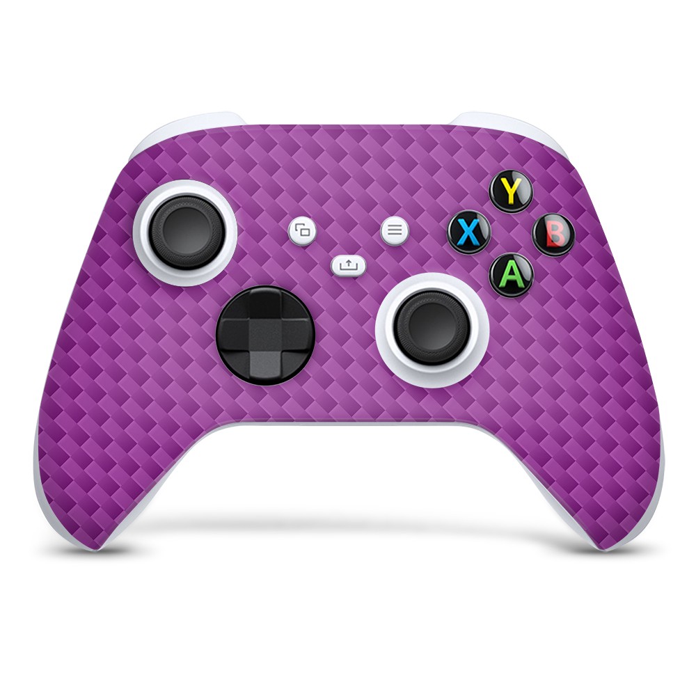 Xbox Series S Controller Skin Carbon Purple – 1