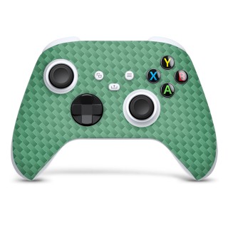 Xbox Series S Controller Skin Carbon Sea Green – 1