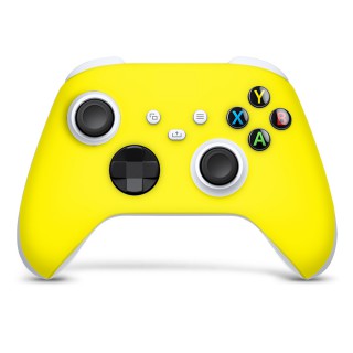 Skin für Xbox Series S-Controller, einfarbig, Gelb – 1