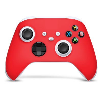 Xbox Series S Controller Skin Effen Kleuren Rood - 1