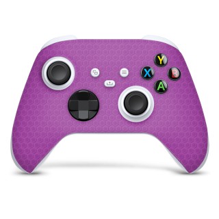 Xbox Series S Controller Skin Honeycomb Purple – 1