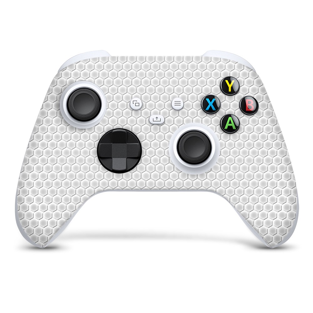 Xbox Series S Controller Skin Honeycomb White - 1