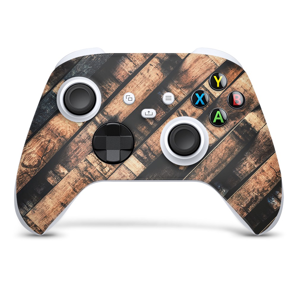 Xbox Series S Controller Skin Holz geflochten – 1