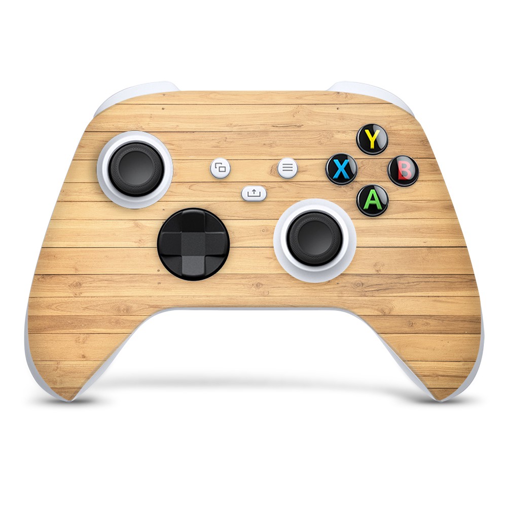 Xbox Series S Controller Skin Hout Floorboard - 1