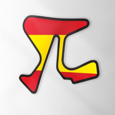 Circuit Sticker Met Vlag Jerez - 1