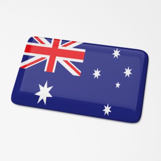 3D Vlagsticker Australie - 1