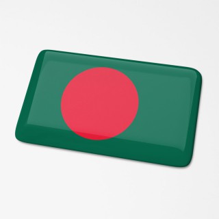 3D Vlagsticker Bangladesh - 1
