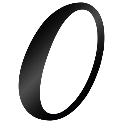 Cijfer Sticker Back To Black 0 - 1