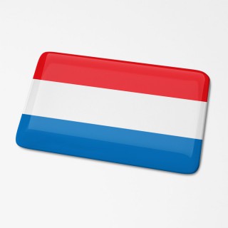 3D Vlagsticker Nederland - 1