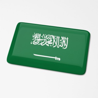 3D Vlagsticker Saudi-Arabië - 1