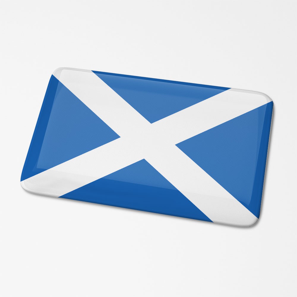 3D Vlagsticker Schotland - 1
