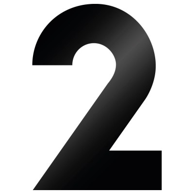 Cijfer Sticker Big John 2 - 1