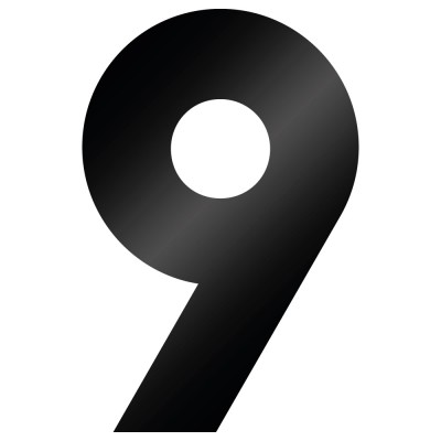 Cijfer Sticker Big John 9 - 1