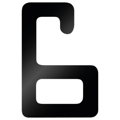 Cijfer Sticker Checkbook 6 - 1