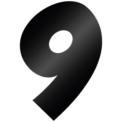 Cijfer Sticker Grobold 9 - 1