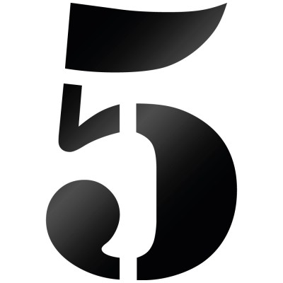 Cijfer Sticker Stencil 5 - 1