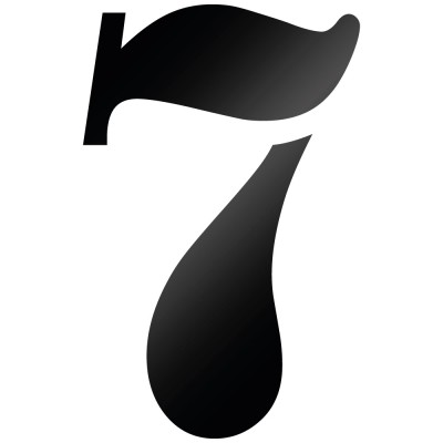 Cijfer Sticker Stencil 7 - 1 Cijfer Sticker Stencil 7 - 1