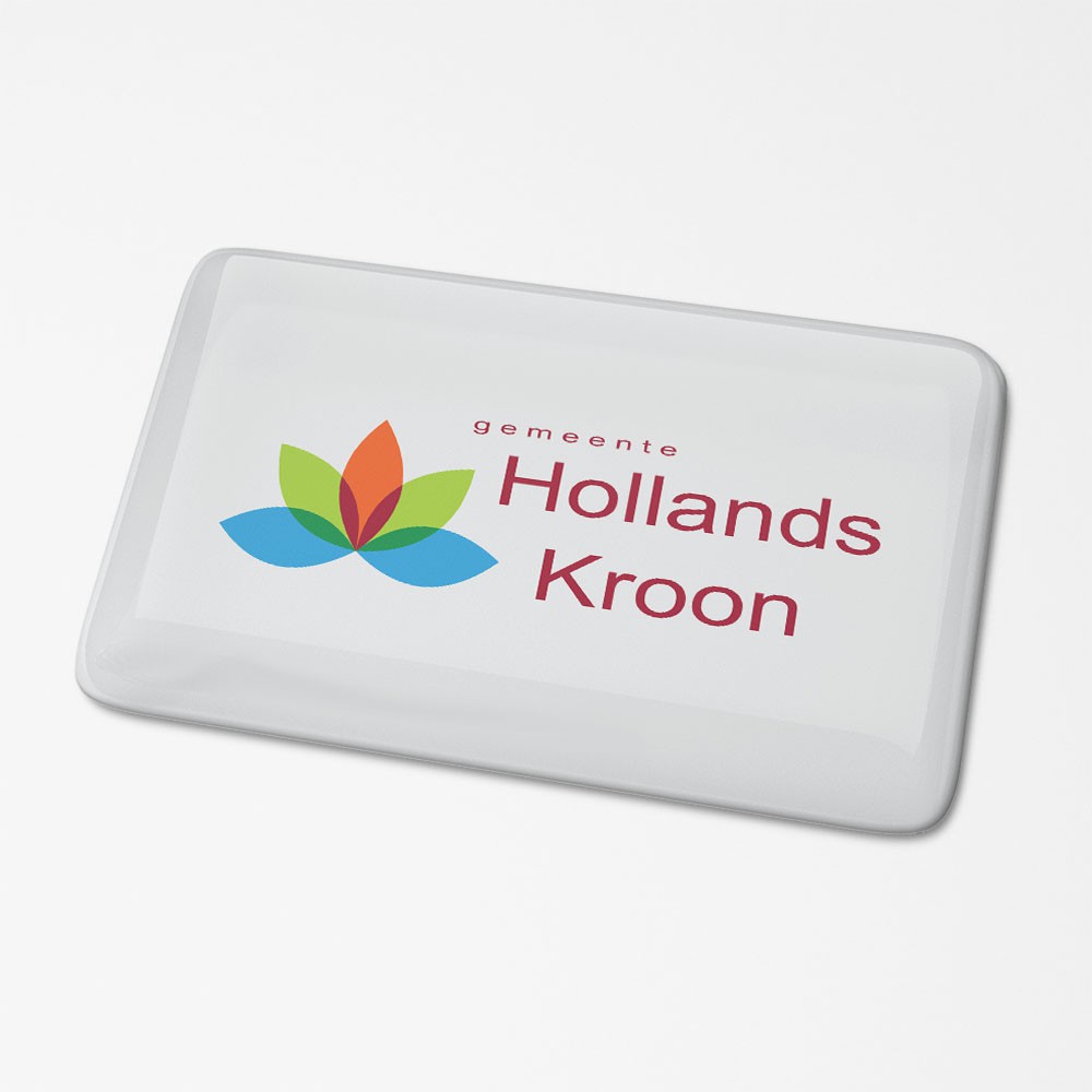 3D Vlagsticker Hollands Kroon - 1