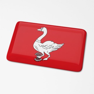 3D Vlagsticker Landsmeer - 1