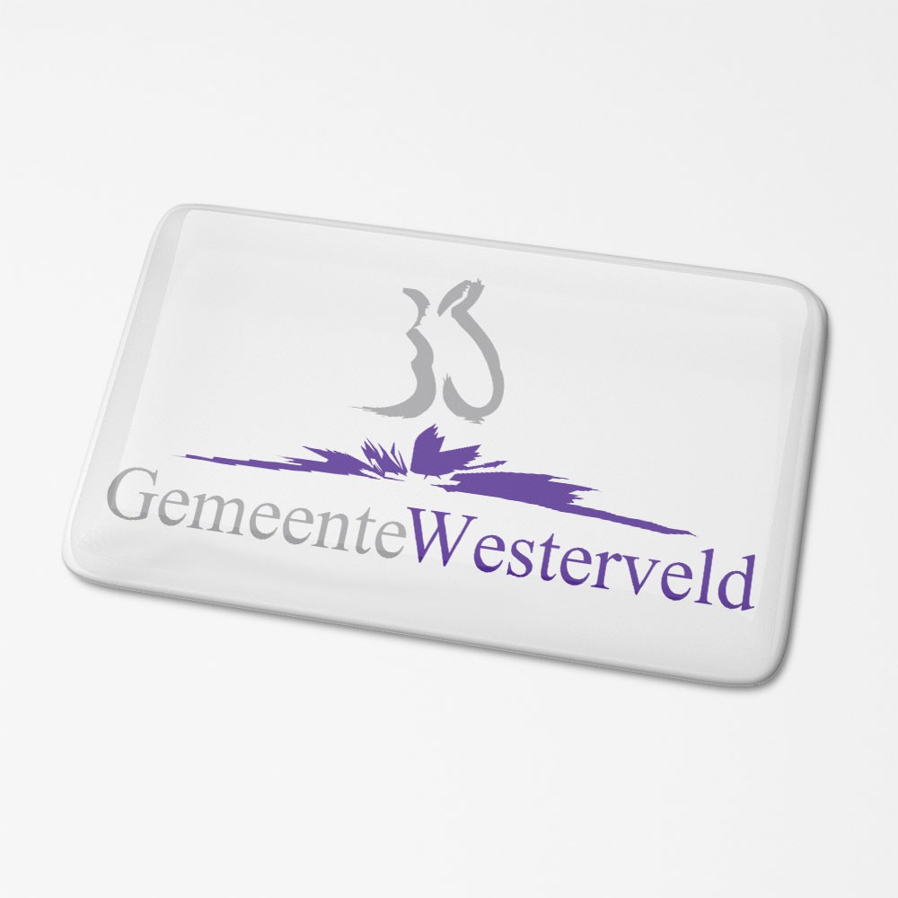 3D Vlagsticker Westerveld - 1