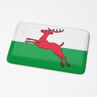 3D Vlagsticker Smallingerland - 1