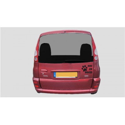 Dog On Board 1 Sticker - 2
