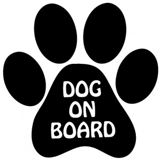 Hund an Bord 5 Sticker - 1