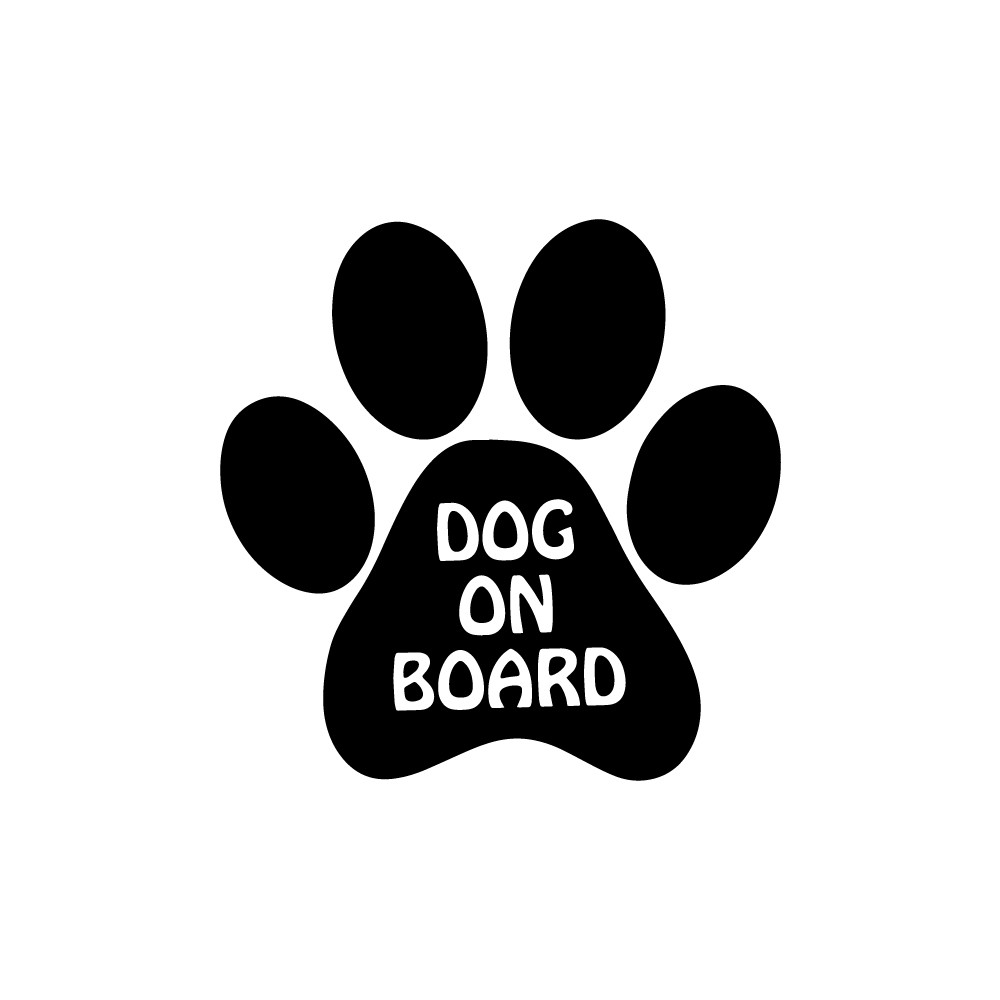 Hund an Bord 5 Sticker - 1