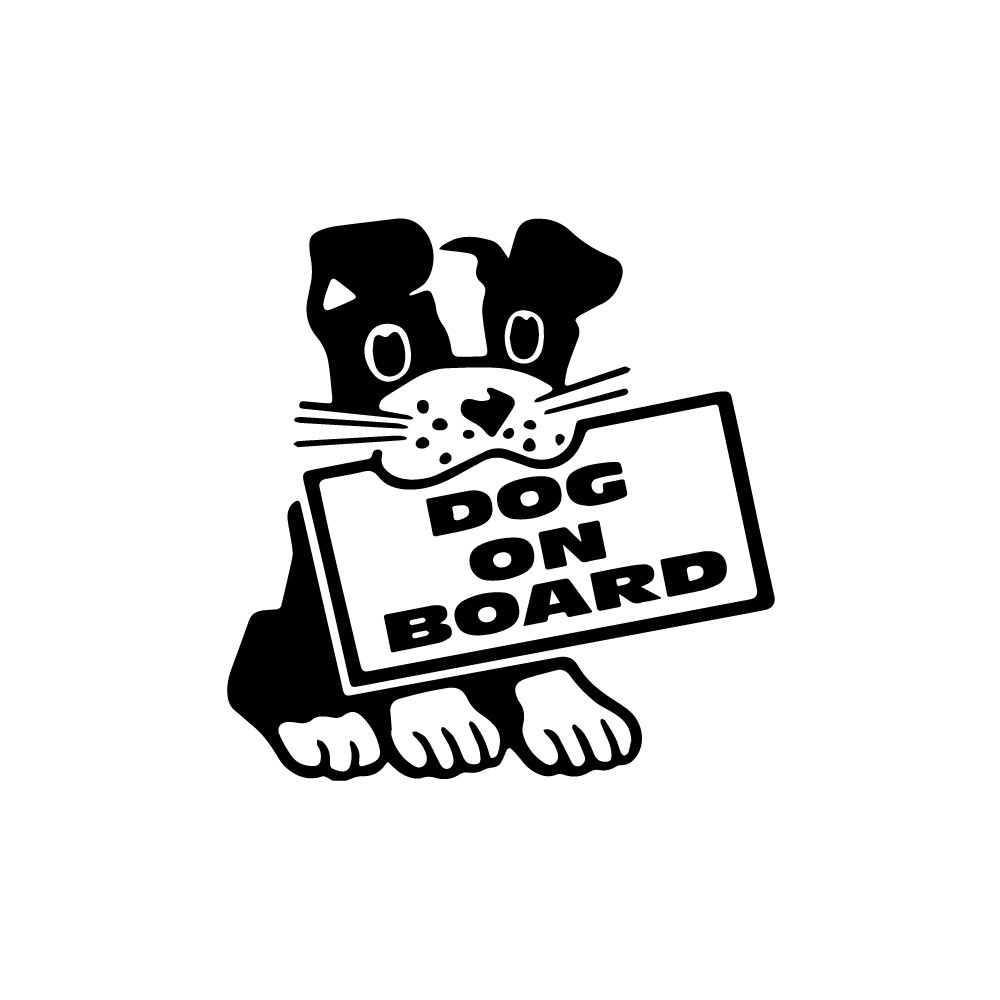 Dog On Board 6 Sticker - 1