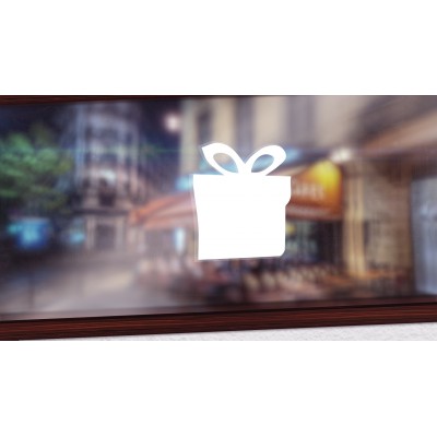 Kado raamsticker - 1