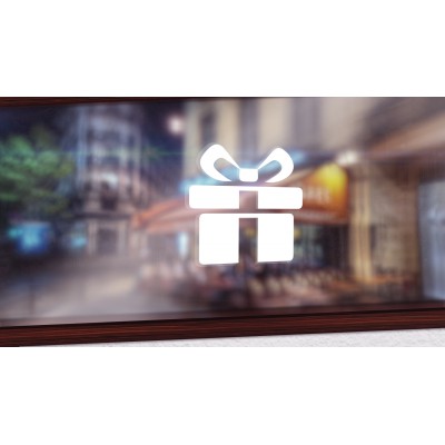 Kado 2 raamsticker - 1