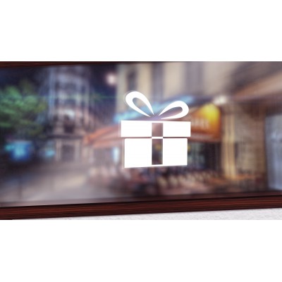 Kado 3 raamsticker - 1