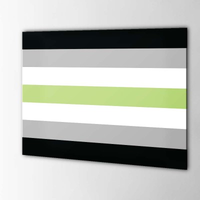 Agender Vlaggensticker - 1