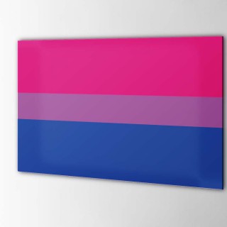 Bisexueller Flaggenaufkleber - 1