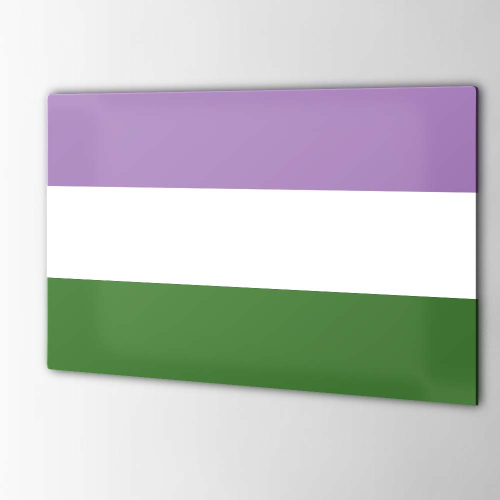 Genderqueer Vlaggensticker - 1