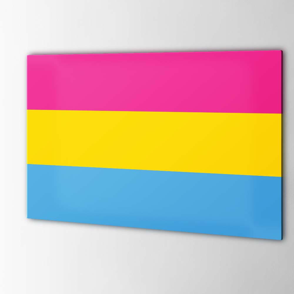 Pansexueller Flaggenaufkleber - 1
