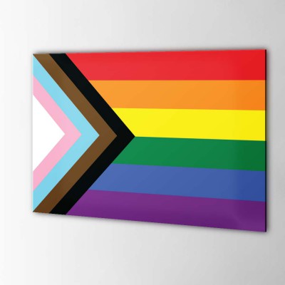 Pride Progress Vlaggensticker - 1