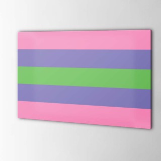 Trigender-Flaggen-Aufkleber - 1