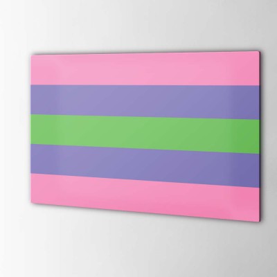 Trigender Vlaggensticker - 1