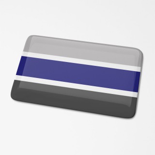 Greygender Vlagsticker 3D - 1