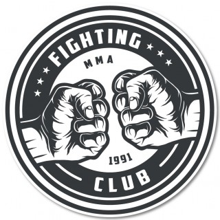 Fighting MMA Vechtsport Sticker - 1