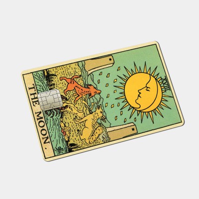 Pinpas Sticker Tarot Maan - 1