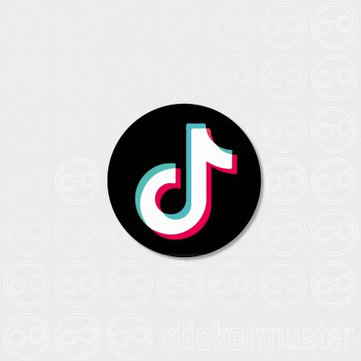 TikTok Logo Stickers - 2