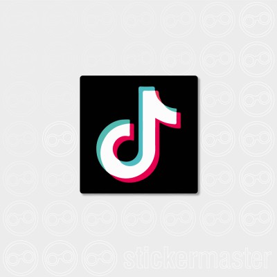 TikTok Logo Stickers - 3