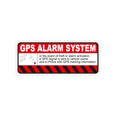 Auto beveiliging GPS Sticker - 1