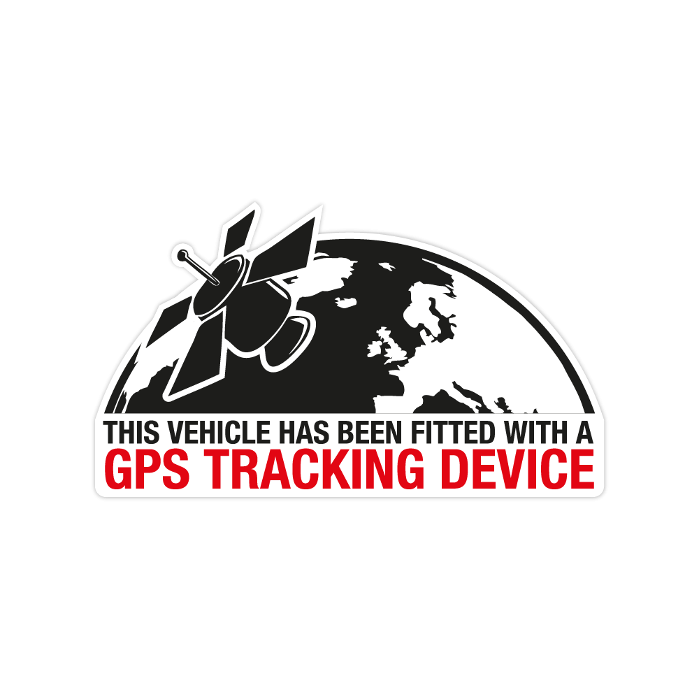 Planet GPS-Tracking-Gerät-Aufkleber - 1