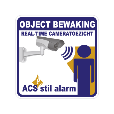Object bewakingsticker - 1